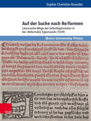 cover image of Auf der Suche nach Re/formen